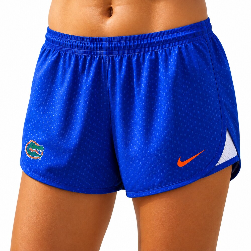 Nike Women's Florida Gators Dri-Fit Mod Tempo Training Shorts X-Large Blue